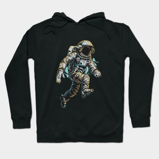 Colorfull Cartoon Astronaut Hoodie